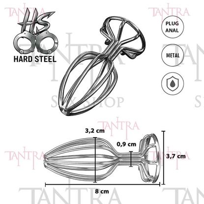 Plug anal de metal Medium